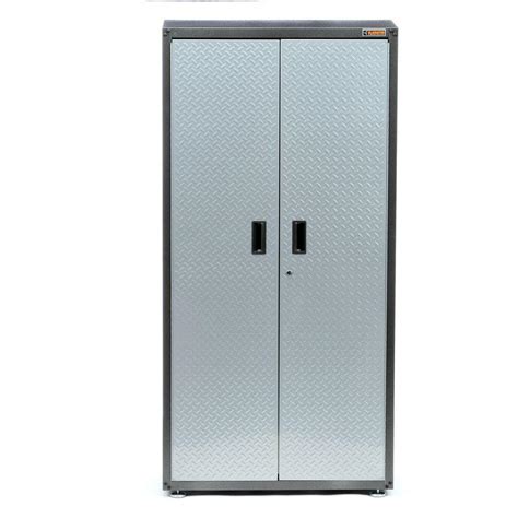 gladiator free-standing steel 18 x 72 x 18 garage cabinet|garage wall mounted cabinets.